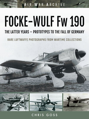 cover image of FOCKE-WULF Fw 190